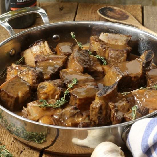 Red Wine Braised Short Ribs