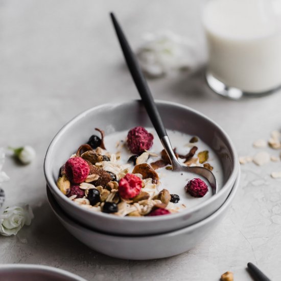 10 minute muesli