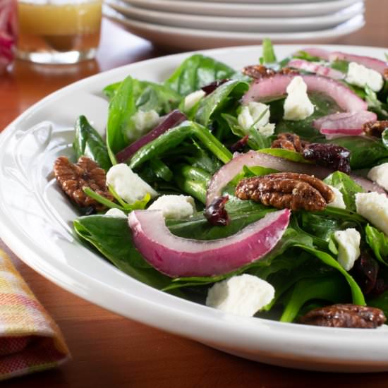 Spinach & Arugula Salad