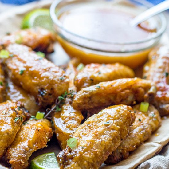 Air fryer chicken wings