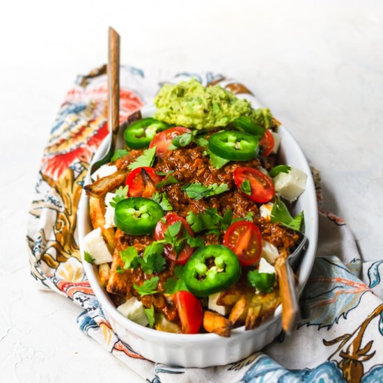 Tex mex poutine