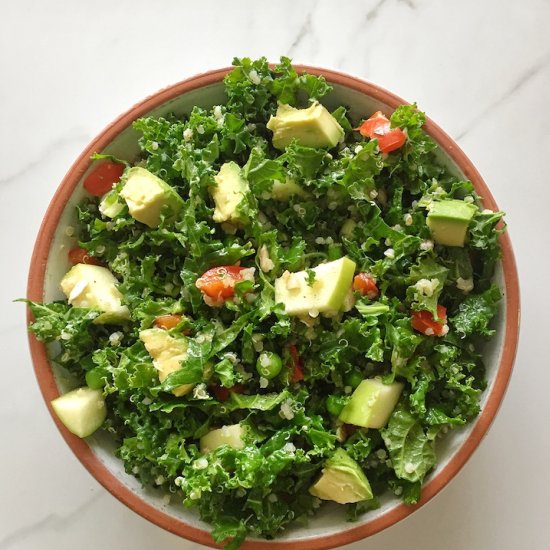 Sweet & Spicy Kale Salad