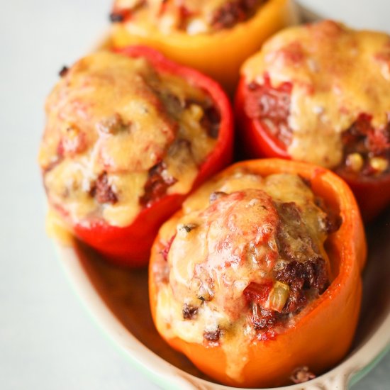 Intant Pot Stuffed Peppers