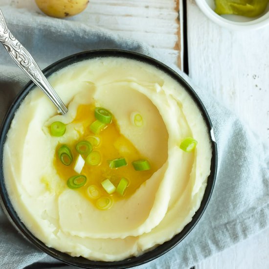 Wasabi Mashed Potatoes