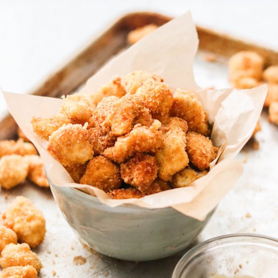 Air Fryer Keto Popcorn Chicken