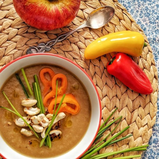 Sweet Apple & Parsnip Soup