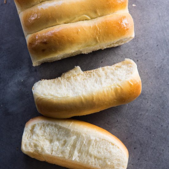 New England Hot Dog Buns