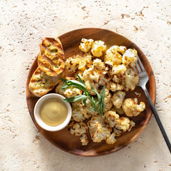 Roasted Cauliflower Salad