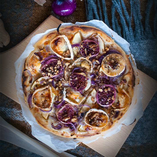 Goat Cheese and Fig Tart