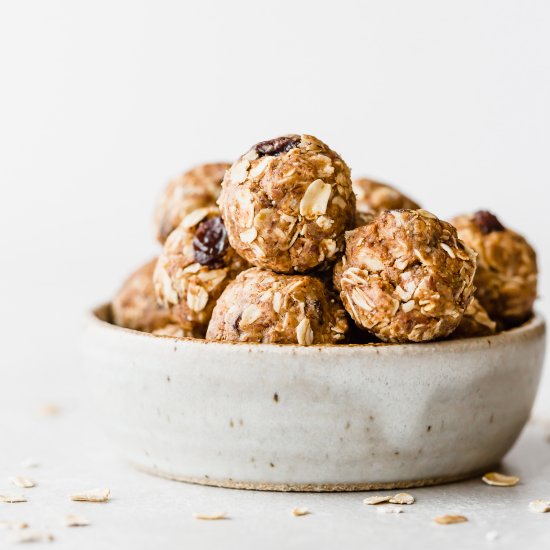 Oatmeal Raisin Protein Balls