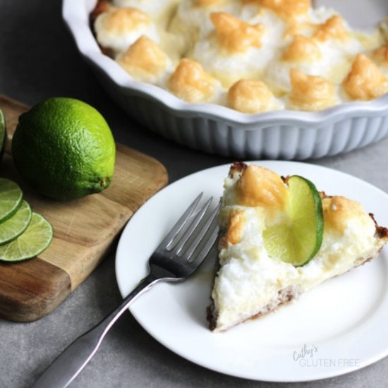 Low Carb, Dairy Free Key Lime Pie