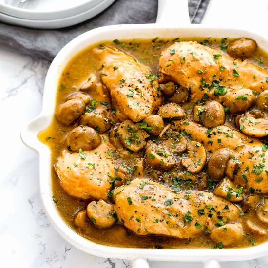 Easy Instant Pot Madeira Chicken