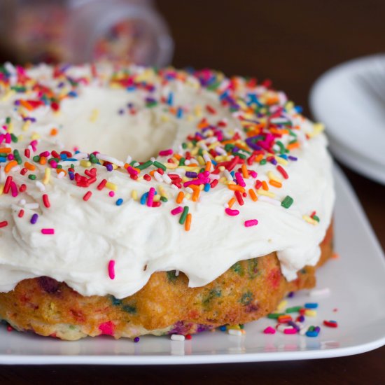 Funfetti Bundt Cake