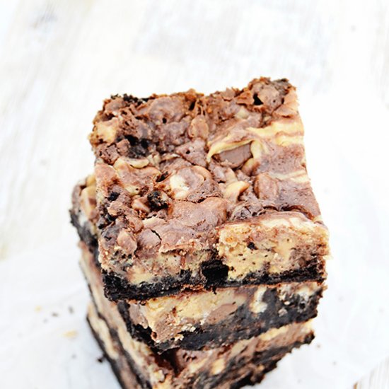 Chocolate Peanut Butter 7 Layer Bar