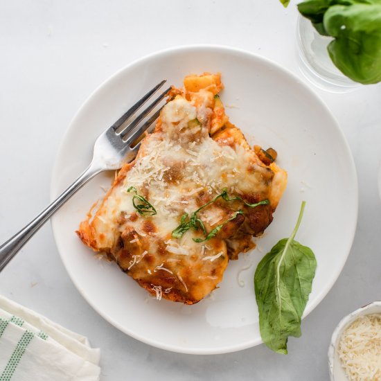 Vegetable Polenta Bake