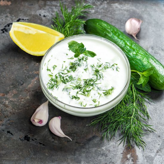 Vegan Tzatziki Sauce