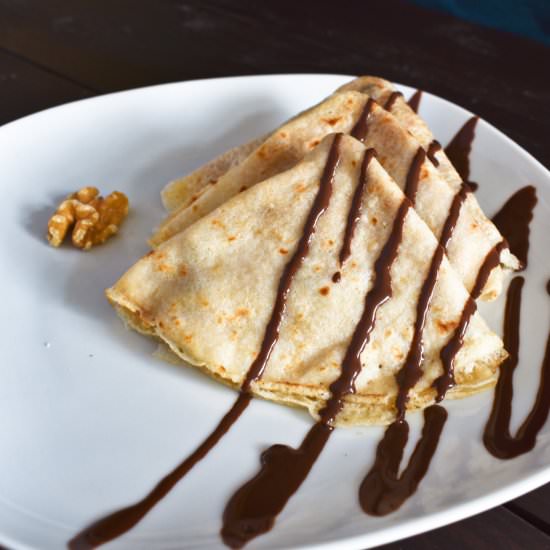 Walnut Crepe – The Gundel Pancake