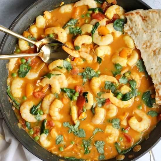 Vegetable Shrimp Curry