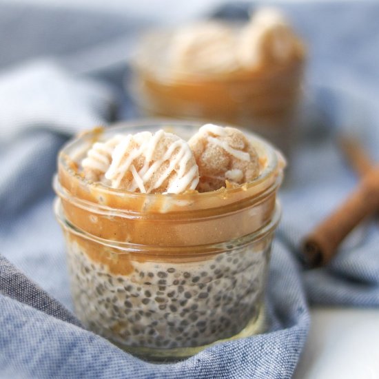 Vegan Caramel Chia Pod