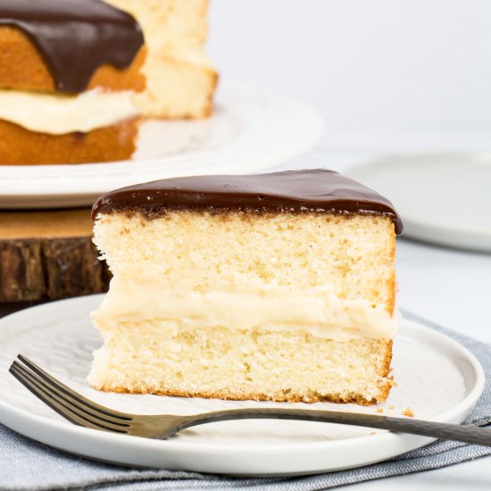 Boston cream pie