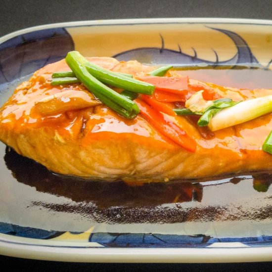 Braised Salmon