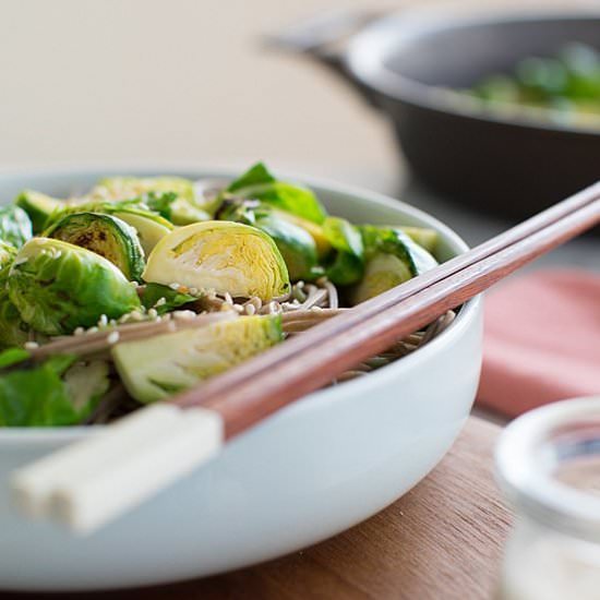 Soba Noodles with Tahini