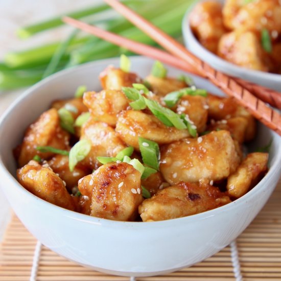 Gluten Free Orange Chicken