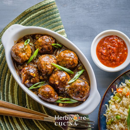 Non-Fried Vegetable Manchurian