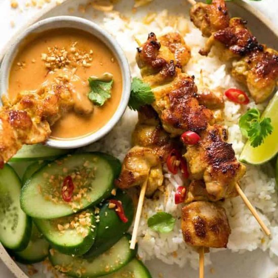 Thai Chicken Satay