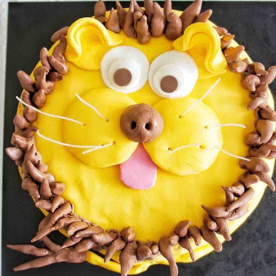 Lion Cake Recipe (with video)