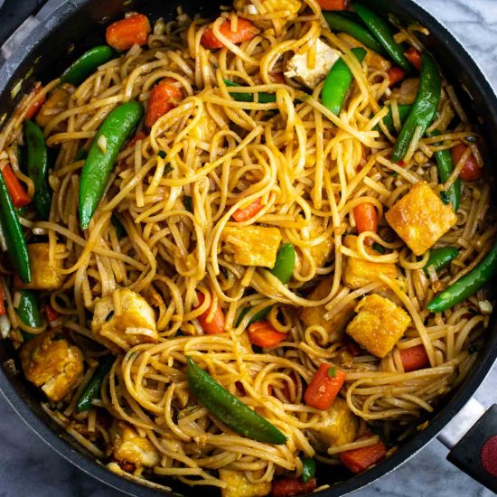 Tofu Stir Fry Noodles