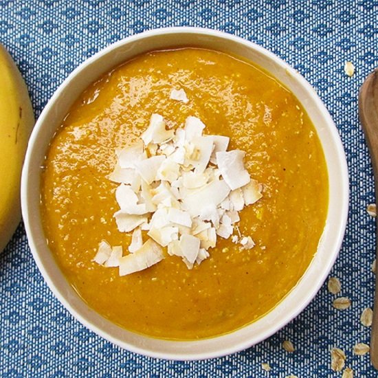 Pumpkin Banana Smoothie Bowl