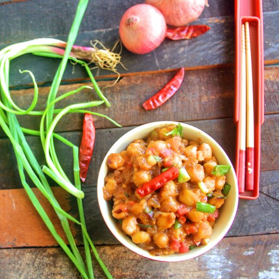 General Tso’s Chickpeas