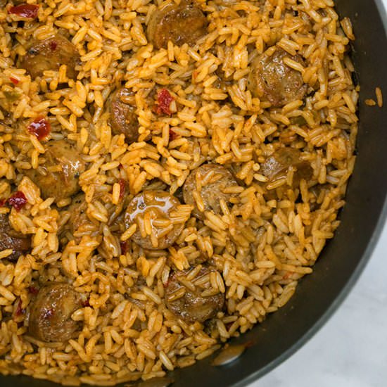 Sausage and Rice