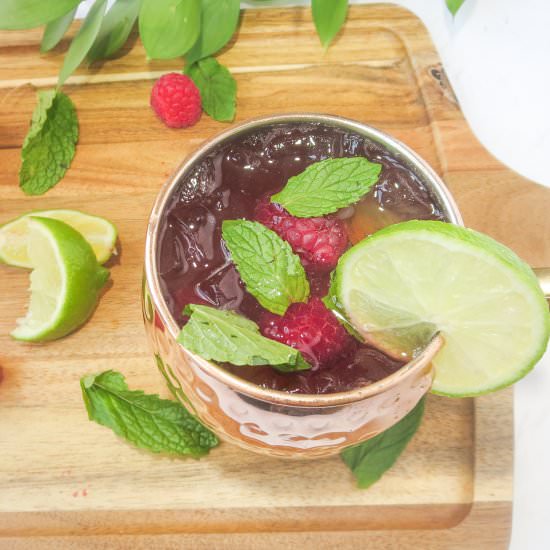 Skinny Raspberry Mojito