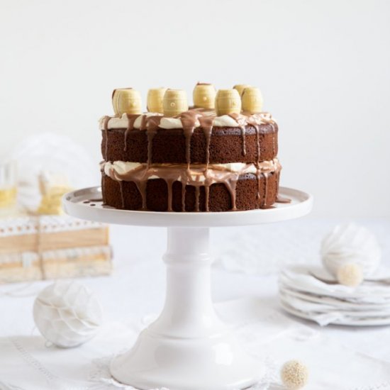 whisky chocolate cake