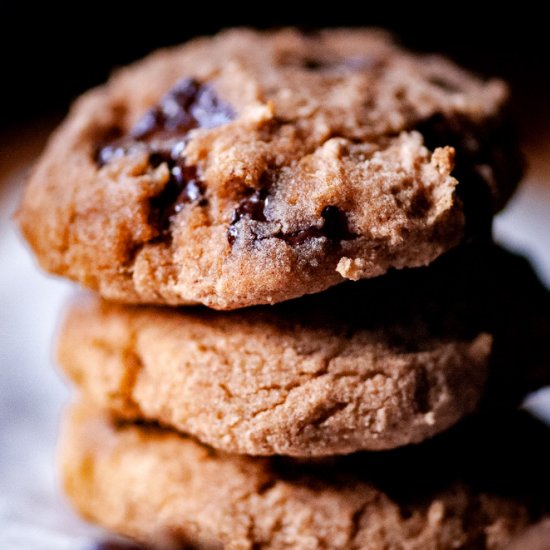 Banana Coconut Flour Cookies