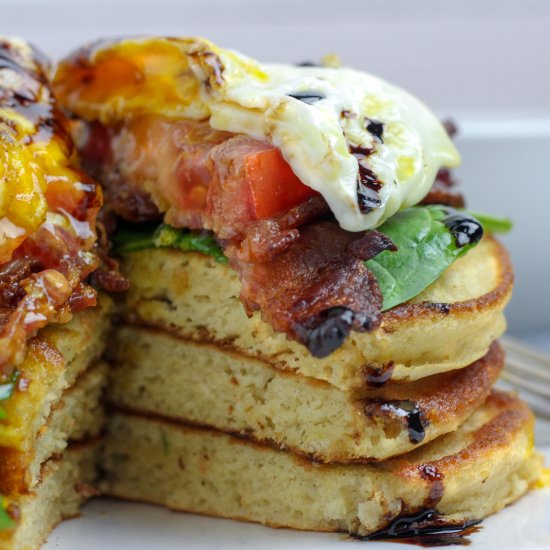 BLT Protein Pancakes