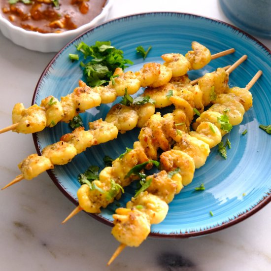 Grilled Garlic Shrimp