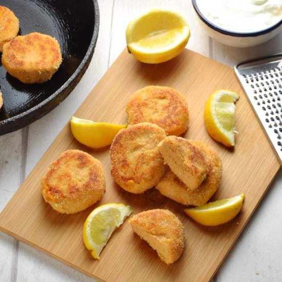 Salmon Fishcakes with Sweet Potato