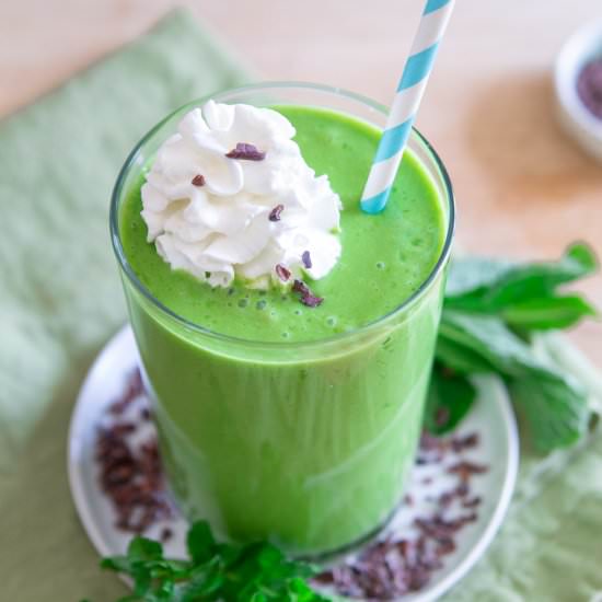 Healthy Shamrock Shake