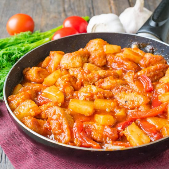 Pineapple Sweet-Sour Chicken