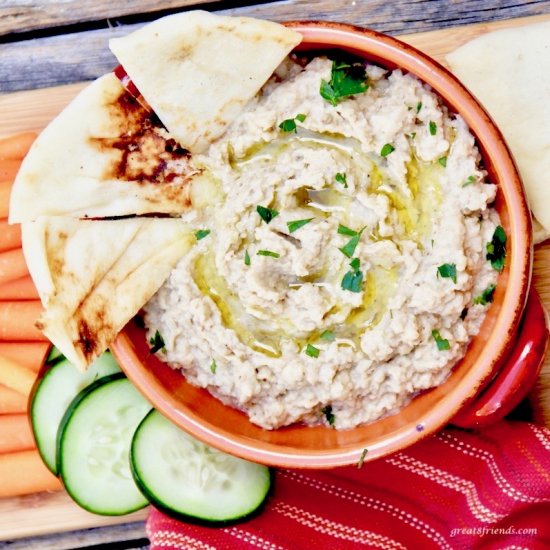 Eggplant Dip aka Baba Ganoush