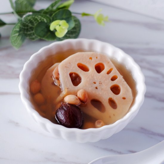 Chinese Lotus Root Soup