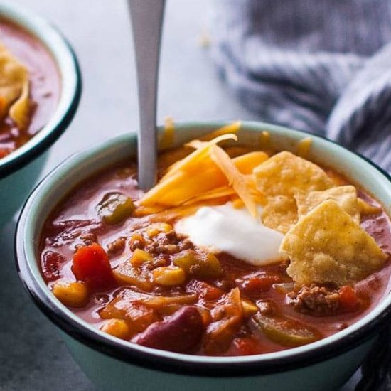 Easy Gluten-Free Taco Soup