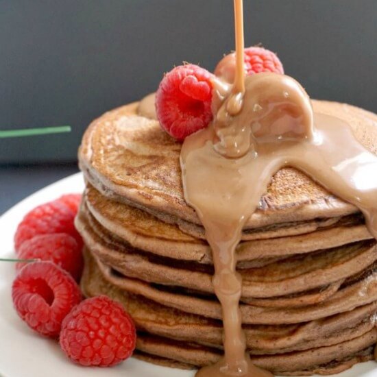 Mascarpone Chocolate Pancakes