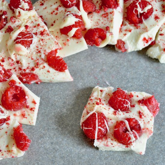 Fresh Raspberry Bark