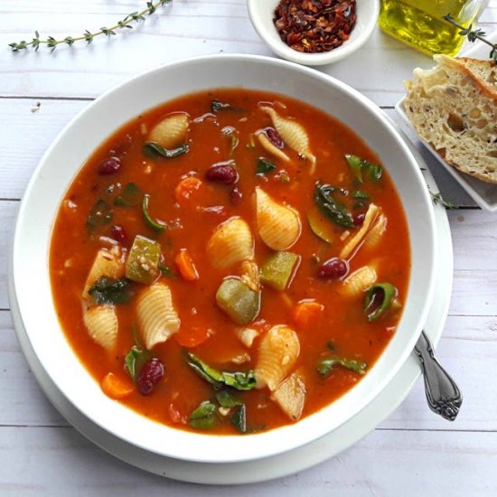 Healthy Minestrone Soup