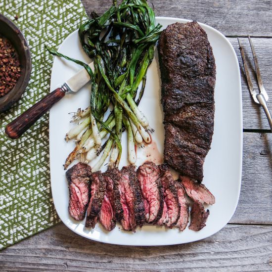 Sichuan Pepper Dry Rub Grilled Beef