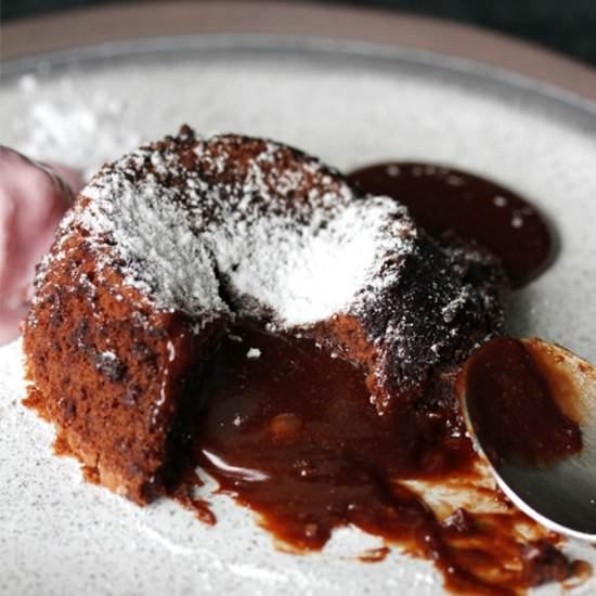 Spiced Chocolate Lava Cakes